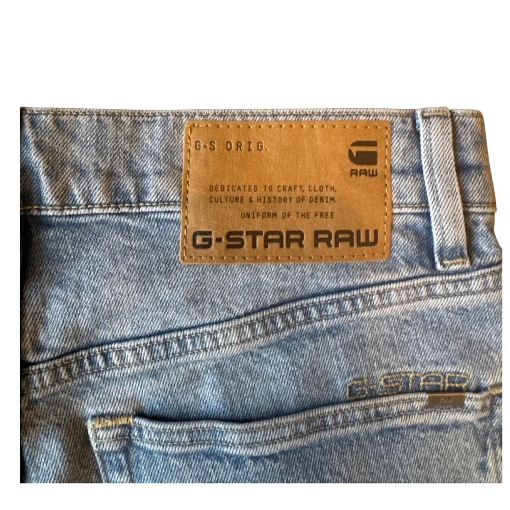 G-Star RAW 3301 Slim Jeans 30/30 Vintage Olympic Blue 51001-D434-D905 33‎ NEW